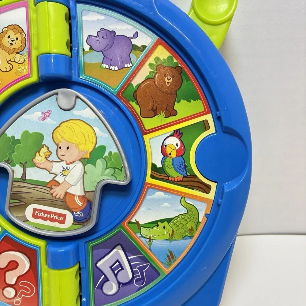 Fisher Price Little People The Farmer and Jungle Says See N Say Animal Sounds